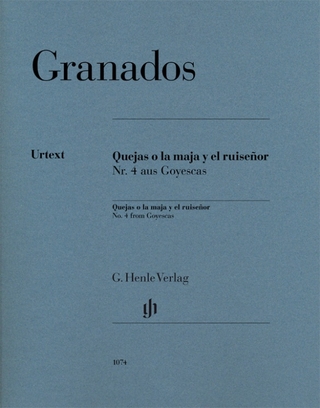 Enrique Granados - Quejas o la maja y el ruiseñor, Nr. 4 aus Goyescas