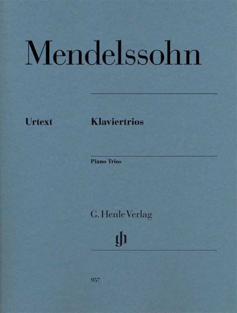 Felix Mendelssohn Bartholdy - Klaviertrios - 