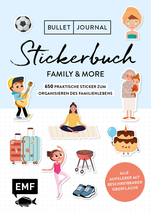 Bullet Journal Stickerbuch &ndash; Family & more