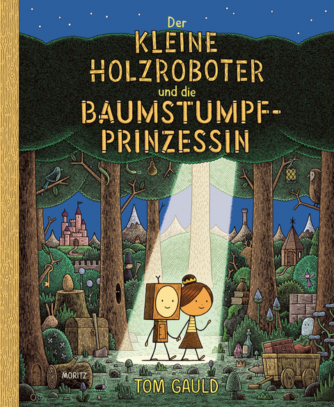 Der kleine Holzroboter und die Baumstumpfprinzessin - Tom Gauld