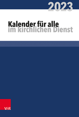 Kalender f&uuml;r alle im kirchlichen Dienst - 