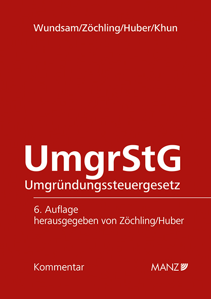 Umgr&uuml;ndungssteuergesetz UmgrStG - 