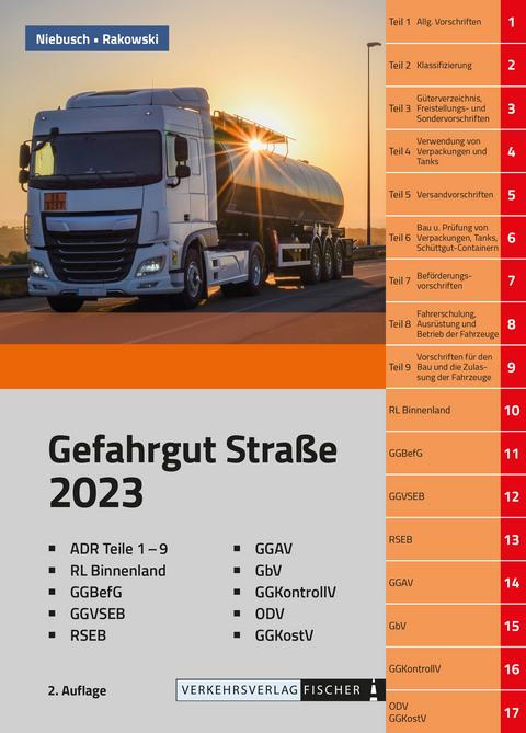 ADR 2023 - Gefahrgut Stra&szlig;e - Rebecca Niebusch, Korinna Rakowski