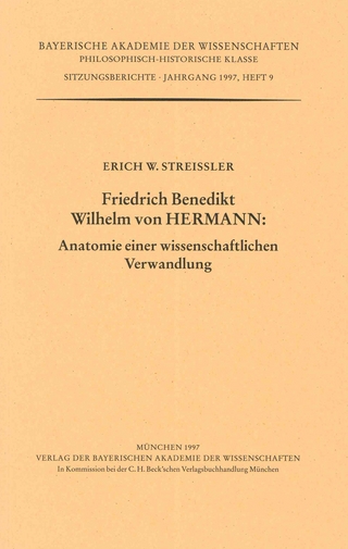 Werke des Verlags der Bayerischen Akademie der Wissenschaften bei... / Friedrich Benedikt Wilhelm von Hermann