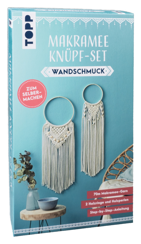 Makramee Knüpf-Set Wandschmuck - Josephine Kirsch