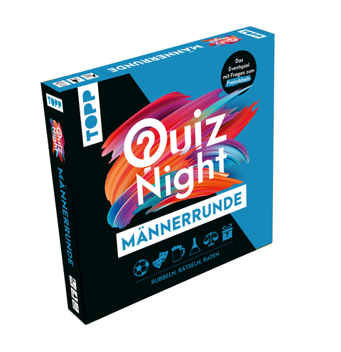 TOPP Quiznight &ndash; M&auml;nnerrunde: RUBBELN, R&Auml;TSELN, RATEN - Florian Decken