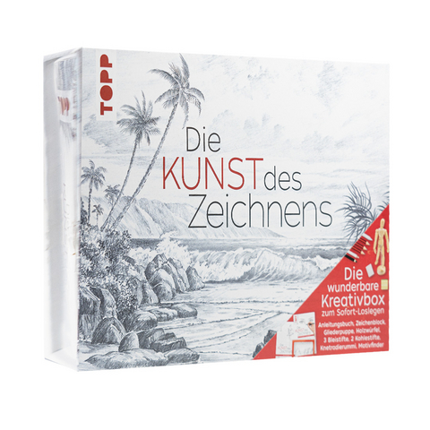 Die Kunst des Zeichnens - Die wunderbare Kreativbox -  Frechverlag