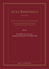 Die Hoffinanzierung in der preu&szlig;ischen Monarchie von 1786 bis 1918 - 