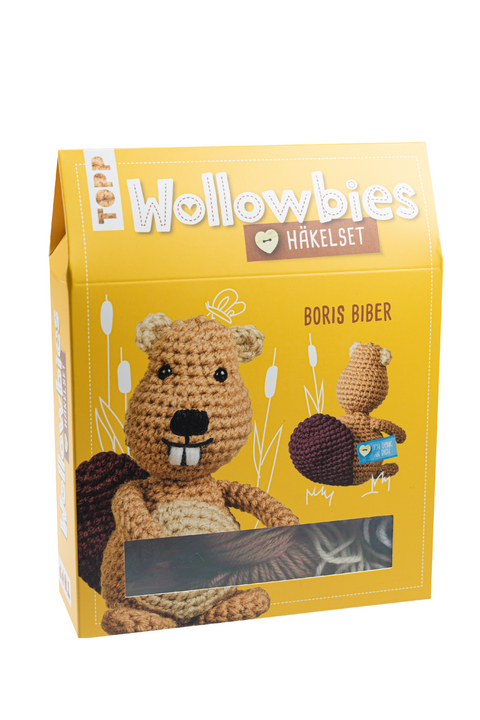 Wollowbies H&auml;kelset Biber - Jana Ganseforth