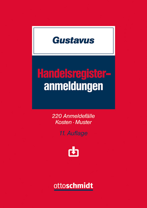 Handelsregister-Anmeldungen - Eckhart Gustavus