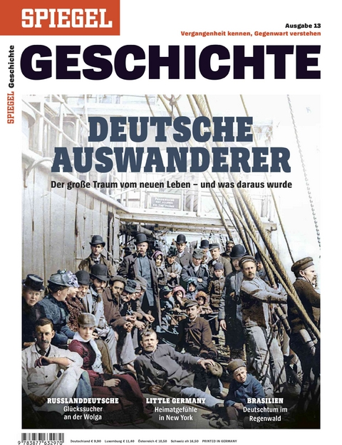 Deutsche Auswanderer -  SPIEGEL-Verlag Rudolf Augstein GmbH &  Co. KG