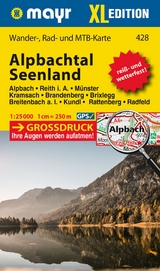 Mayr Wanderkarte Alpbachtal, Seenland XL 1:25.000 - 