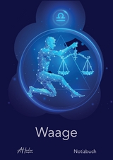 Sternzeichen Waage Notizbuch | Designed by Alfred Herler -  Herler Books&trade;