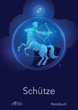 Sternzeichen Sch&uuml;tze Notizbuch | Designed by Alfred Herler -  Herler Books&trade;