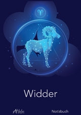 Sternzeichen Widder Notizbuch | Designed by Alfred Herler -  Herler Books&trade;