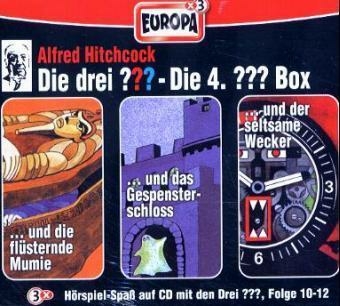 Die drei Fragezeichen - Die 4. Box. Box.4, 3 Audio-CDs - Alfred Hitchcock