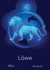 Sternzeichen L&ouml;we Notizbuch | Designed by Alfred Herler -  Herler Books&trade;