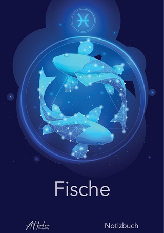 Sternzeichen Fische Notizbuch | Designed by Alfred Herler