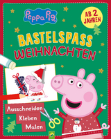 Peppa Pig Bastelspa&szlig; Weihnachten: Ausschneiden, Kleben, Malen