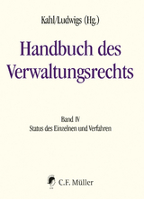 Handbuch des Verwaltungsrechts - 