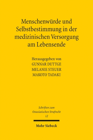 Menschenwürde und Selbstbestimmung in der medizinischen Versorgung am Lebensende
