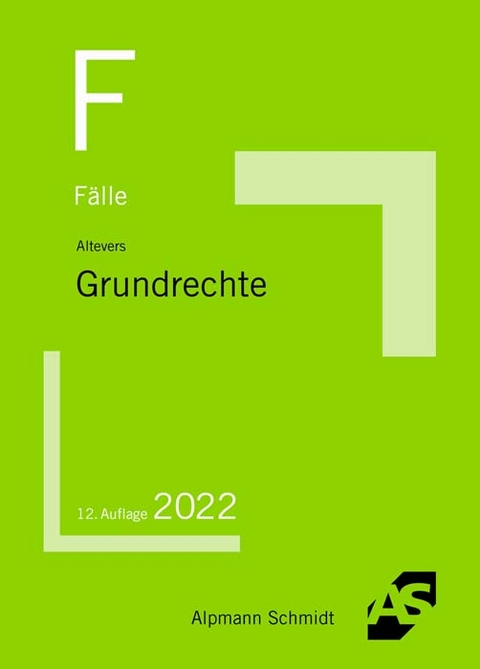 F&auml;lle Grundrechte - Ralf Altevers