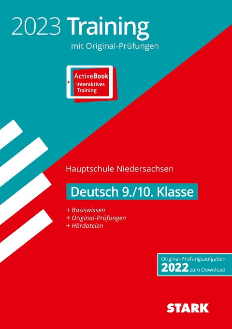 STARK Original-Pr&uuml;fungen und Training Hauptschule 2023 - Deutsch 9./10. Klasse - Niedersachsen