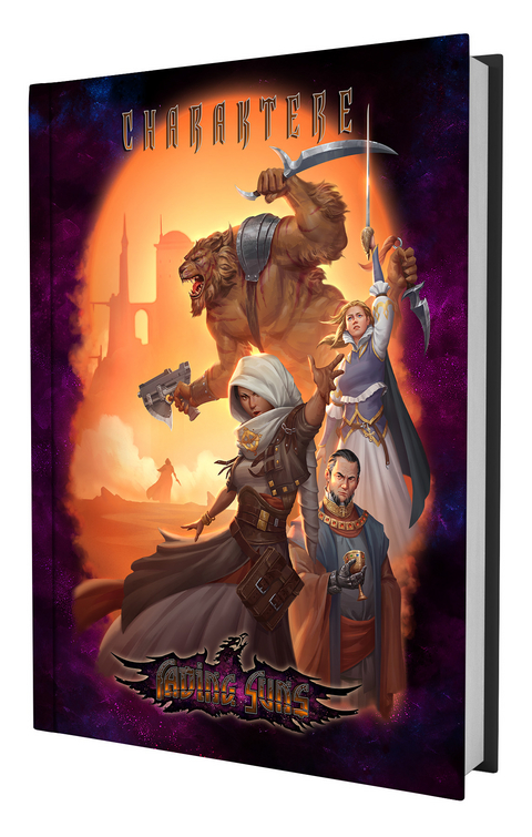 Fading Suns - Charaktere - Jacqueline Bryk, Brian Campbell,  Vidar,  Edland, James Estes, Andrew Greenberg,  Andy,  Harmon, Christopher Howard, Sam Inabinet,  Ian,  Lemke, Chris Lites, James Maliszewski, Bill Maxwell, Rustin Quaide, Sascha Schnitzer, and Bill Bridges