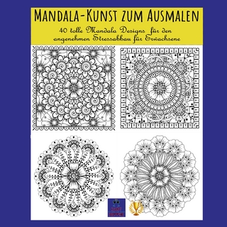 Mandala-Kunst zum Ausmalen