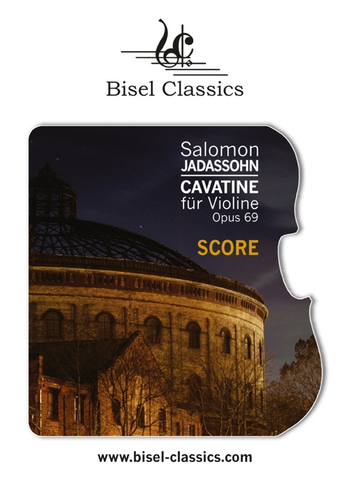 Cavatine f&uuml;r Violine - Salomon Jadassohn