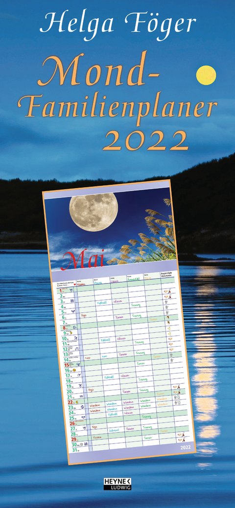Mond-Familienplaner 2022 - Helga F&ouml;ger