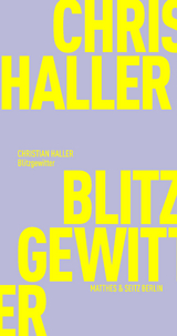 Blitzgewitter - Christian Haller