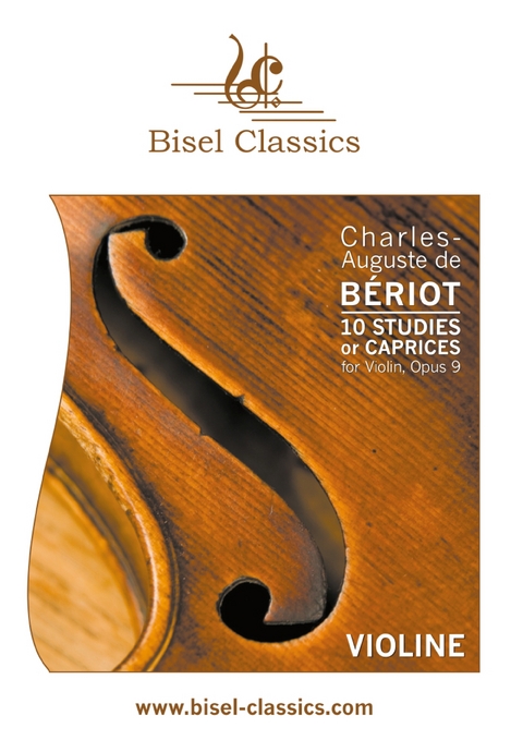 10 Studies or Caprices for Violin, Opus 9 - Charles-Auguste de B&eacute;riot