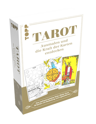 Tarot - Ausmalen und die Kraft der Karten entdecken. Im weltweit beliebten Rider-Waite-Design