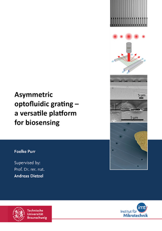 Asymmetric optofluidic grating – a versatile platform for biosensing