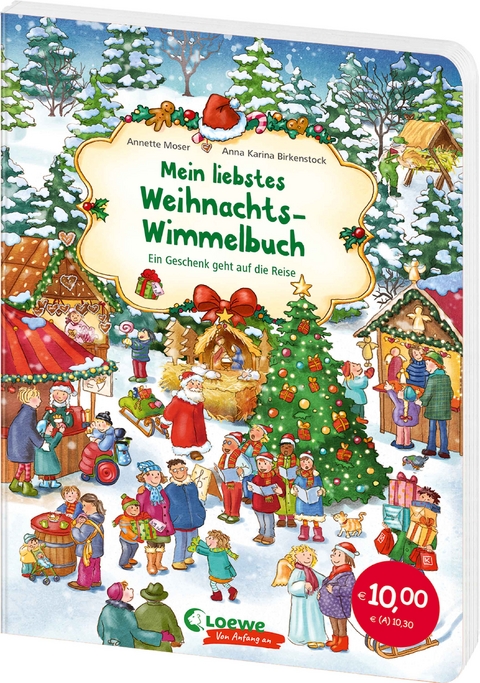 Mein liebstes Weihnachts-Wimmelbuch - Annette Moser