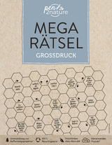 Mega-R&auml;tsel Gro&szlig;druck. Bunter R&auml;tselmix in Gro&szlig;schrift