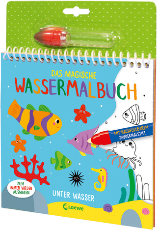 Das magische Wassermalbuch - Unter Wasser