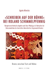 &bdquo;Schreiben auf der B&uuml;hne&ldquo; bei Roland Schimmelpfennig - Agata Mirecka