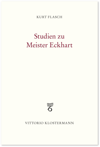 Studien zu Meister Eckhart