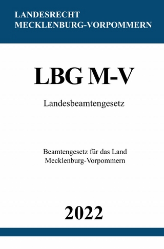 Landesbeamtengesetz LBG M-V 2022