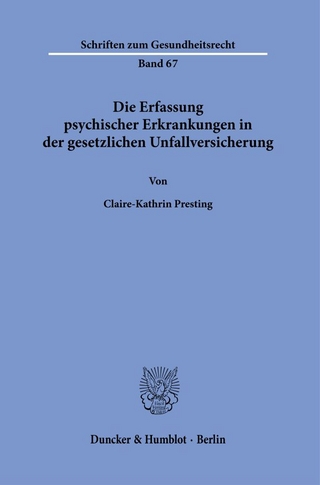 Die Erfassung psychischer Erkrankungen in der gesetzlichen Unfallversicherung.