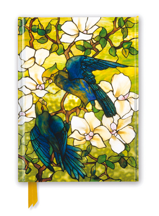 Louis Comfort Tiffany: Hibiscus and Parrots (Foiled Journal)