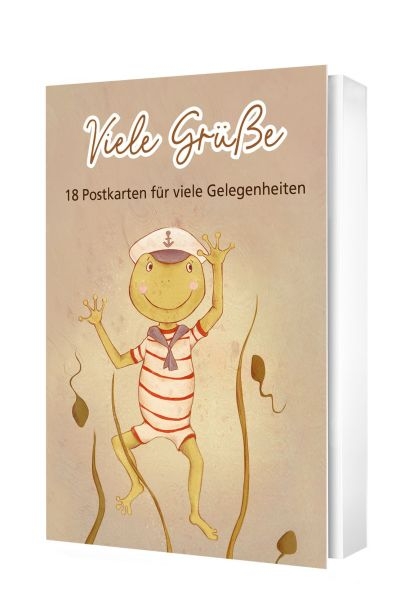 Viele Gr&uuml;&szlig;e - Postkartenset