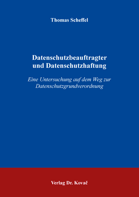 Datenschutzbeauftragter und Datenschutzhaftung - Thomas Scheffel