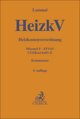 Heizkostenverordnung. HeizkV - Lammel, Siegbert