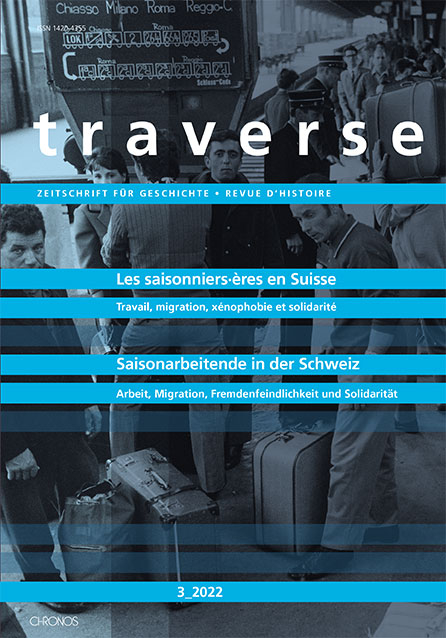 Saisonarbeitende in der Schweiz | Les saisonniers&middot;&egrave;res en Suisse - 