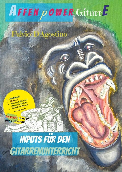 Affenpower Gitarre - Fulvio D'Agostino