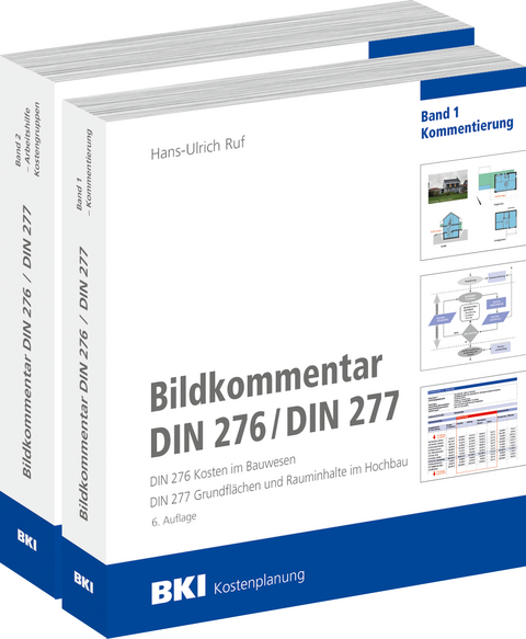 Bildkommentar DIN 276 / DIN 277 - Hans-Ulrich Ruf