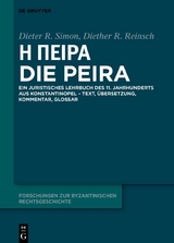 Ἡ &Pi;&epsilon;ῖ&rho;&alpha; &ndash; Die Peira - Dieter Simon, Diether Roderich Reinsch